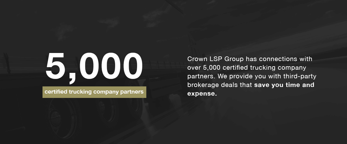 5,000 certified trucking partners